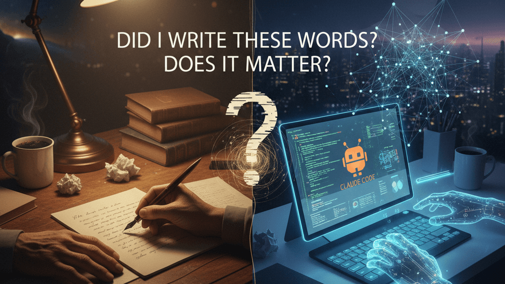 The Blank Page Problem: What We Lose When AI Starts the Conversation